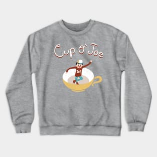 Cup Of Joe - Coffee Design Crewneck Sweatshirt